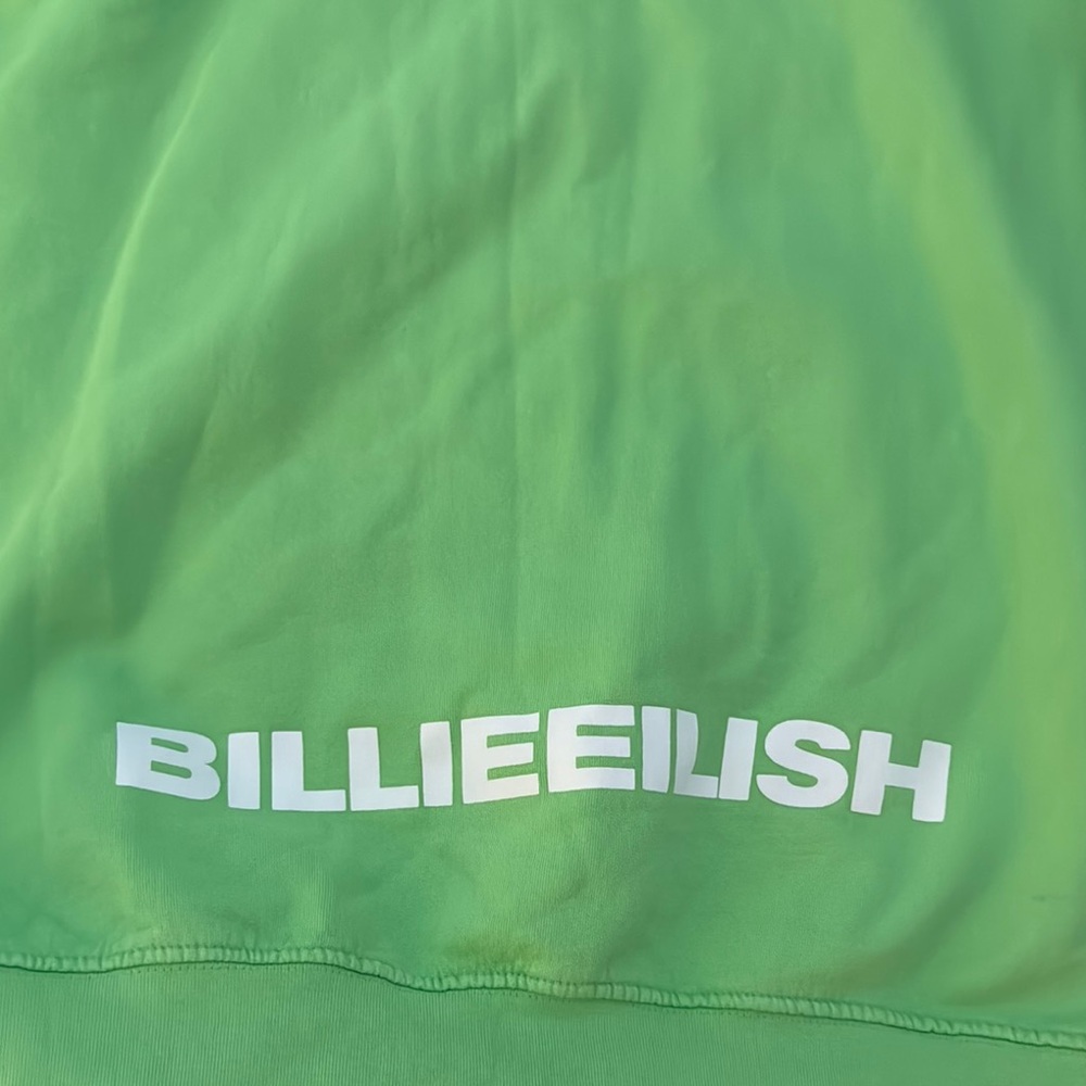 Billie Eilish Green Hoodie